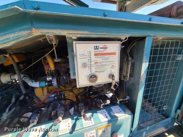 image for item IQ9081 2004 Powerscreen Warrior 1800  screening plant