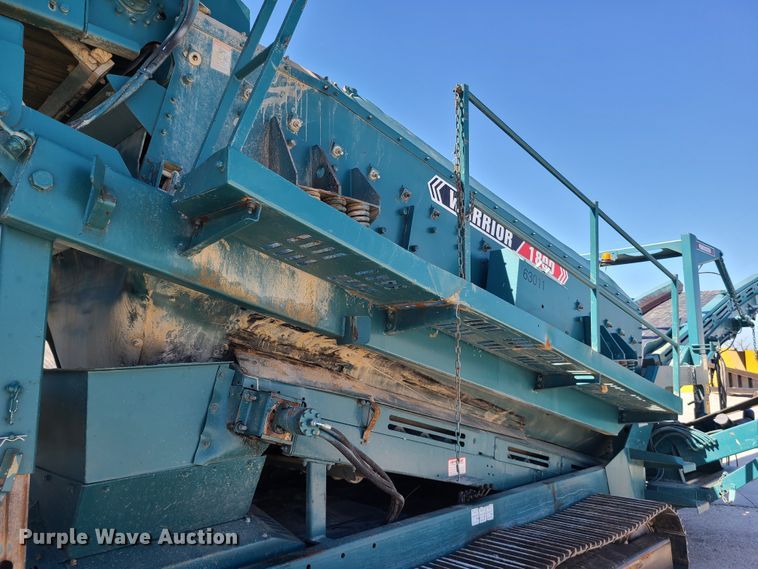 image for item IQ9081 2004 Powerscreen Warrior 1800  screening plant