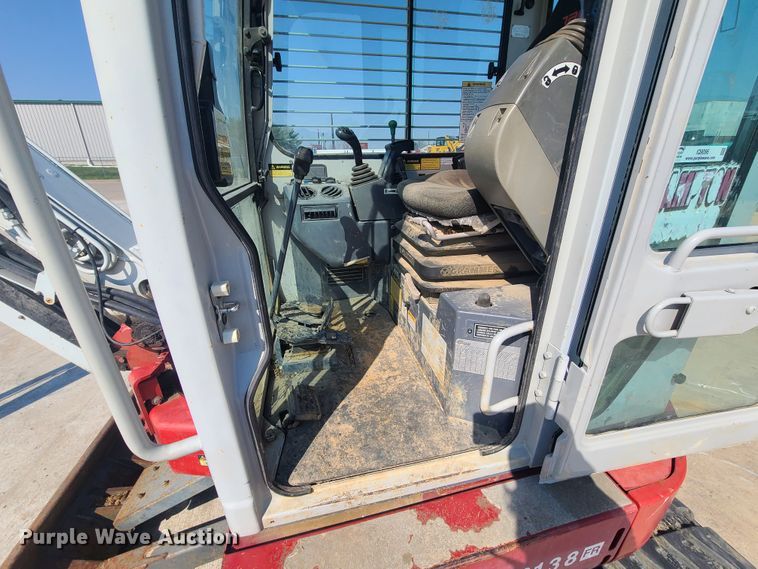 image for item IQ9096 2008 Takeuchi TB138FR  mini excavator