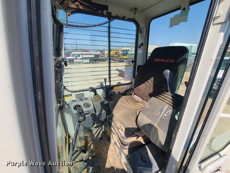 image for item IQ9096 2008 Takeuchi TB138FR  mini excavator