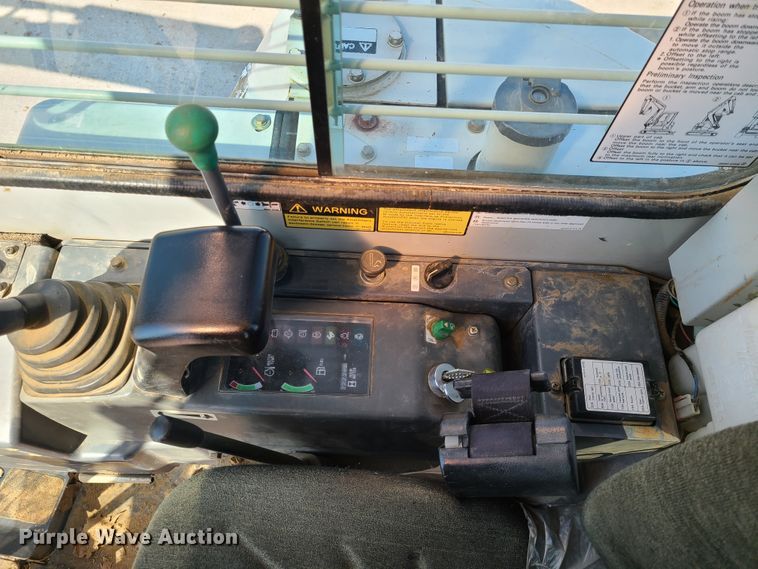 image for item IQ9096 2008 Takeuchi TB138FR  mini excavator