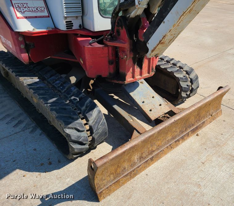 image for item IQ9096 2008 Takeuchi TB138FR  mini excavator