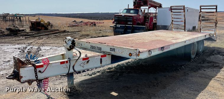 image for item IR9796 2001 Evaco Superline equipment trailer