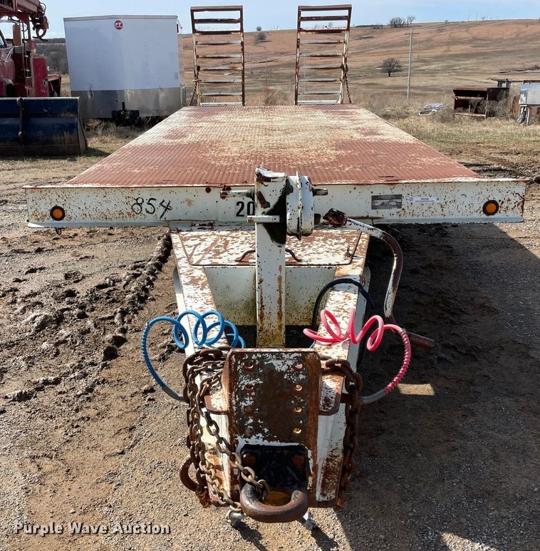 image for item IR9796 2001 Evaco Superline equipment trailer