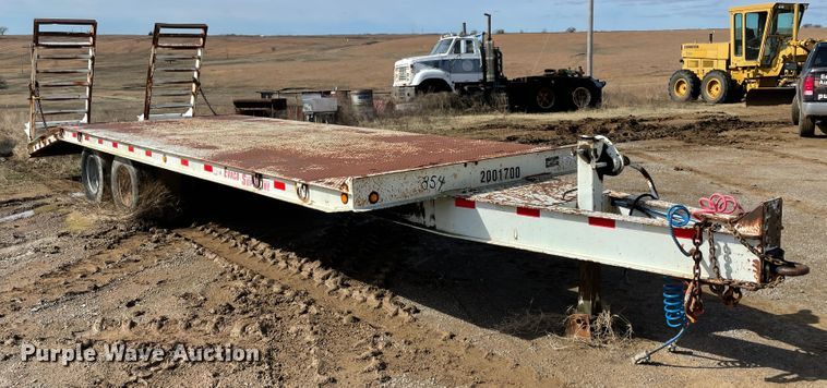 image for item IR9796 2001 Evaco Superline equipment trailer