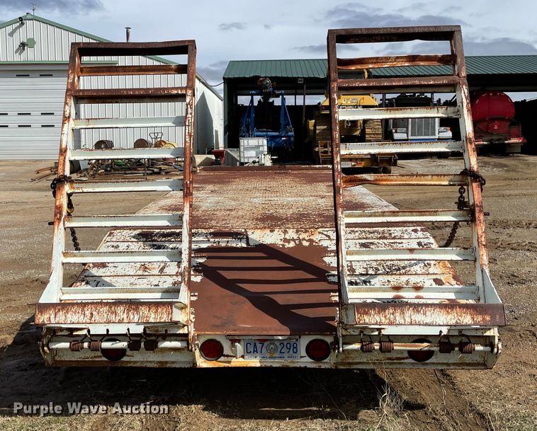 image for item IR9796 2001 Evaco Superline equipment trailer