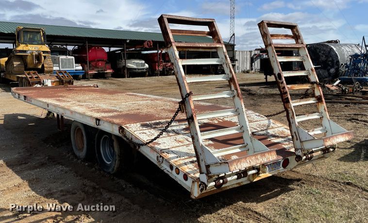 image for item IR9796 2001 Evaco Superline equipment trailer