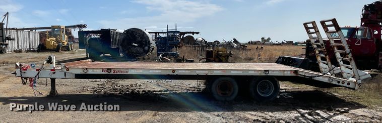 image for item IR9796 2001 Evaco Superline equipment trailer