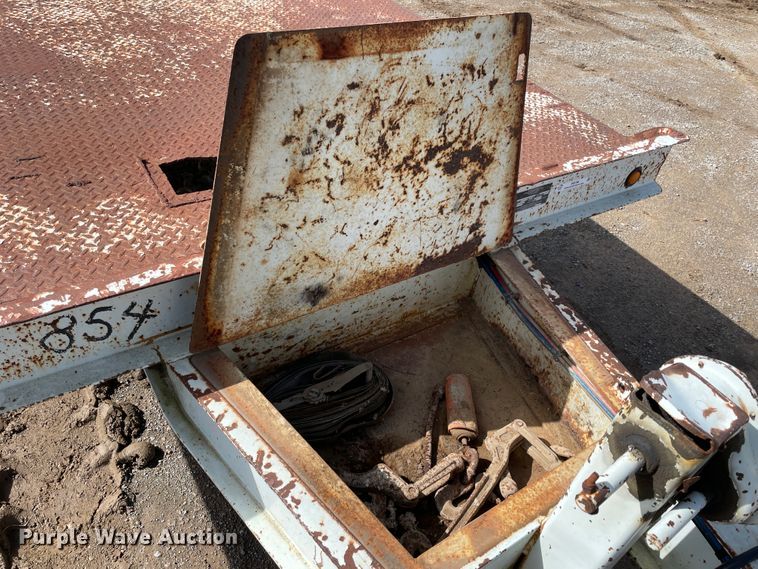 image for item IR9796 2001 Evaco Superline equipment trailer