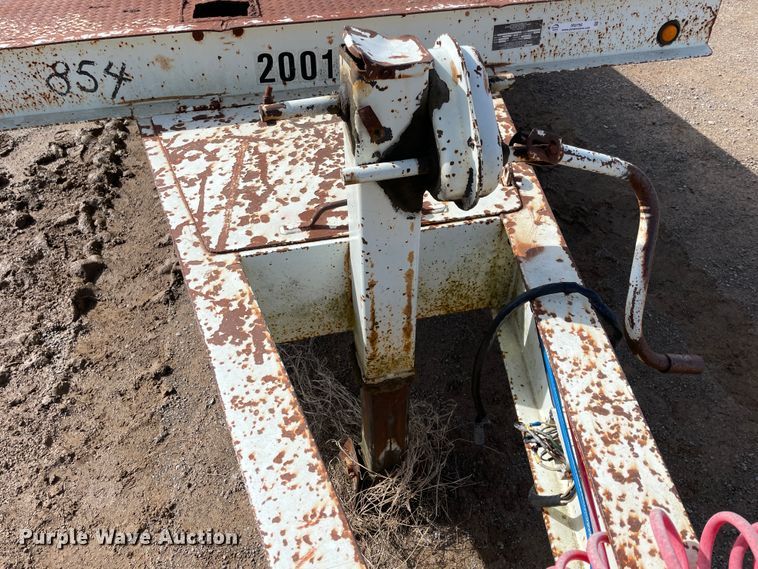 image for item IR9796 2001 Evaco Superline equipment trailer