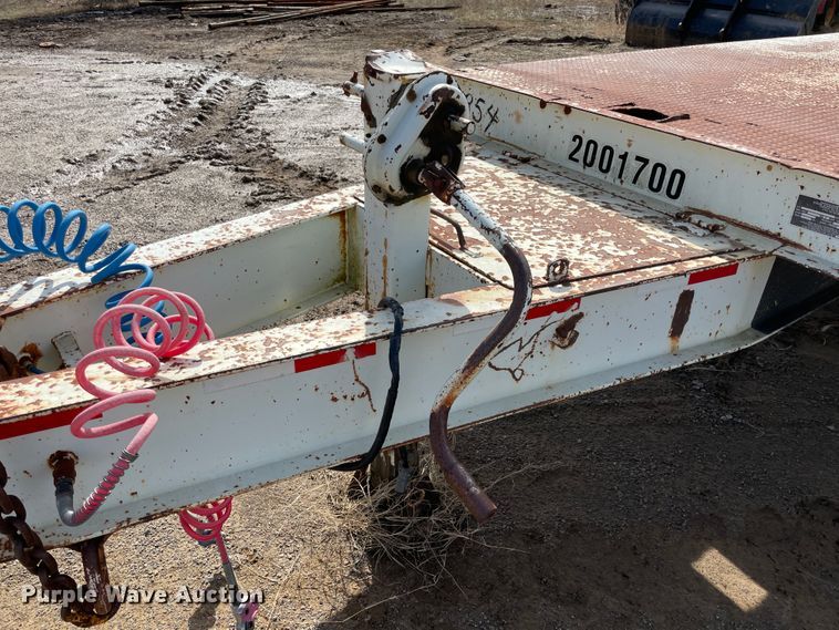 image for item IR9796 2001 Evaco Superline equipment trailer