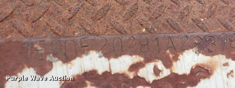 image for item IR9796 2001 Evaco Superline equipment trailer