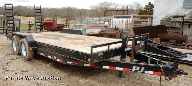image for item IX9399 2014 PJ Trailer equipment trailer