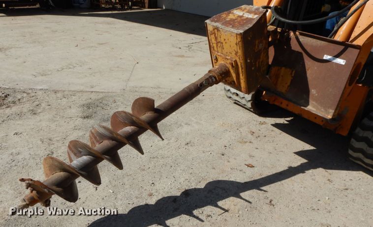 image for item IX9433 McMillen C1320H256 skid steer post hole auger