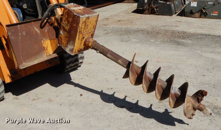 image for item IX9433 McMillen C1320H256 skid steer post hole auger