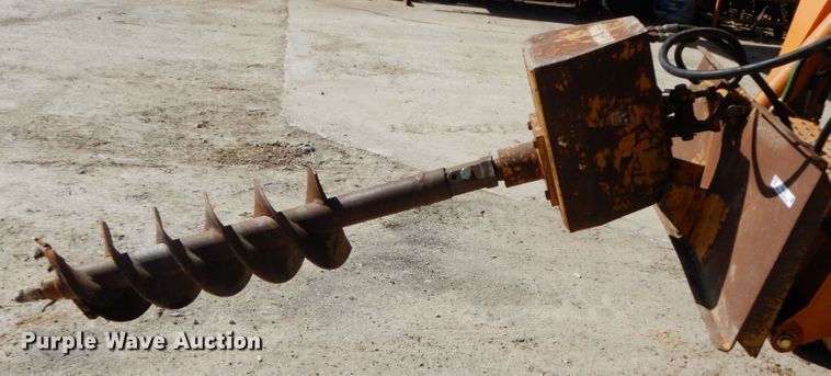 image for item IX9433 McMillen C1320H256 skid steer post hole auger