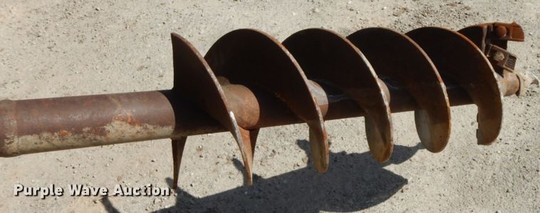image for item IX9433 McMillen C1320H256 skid steer post hole auger
