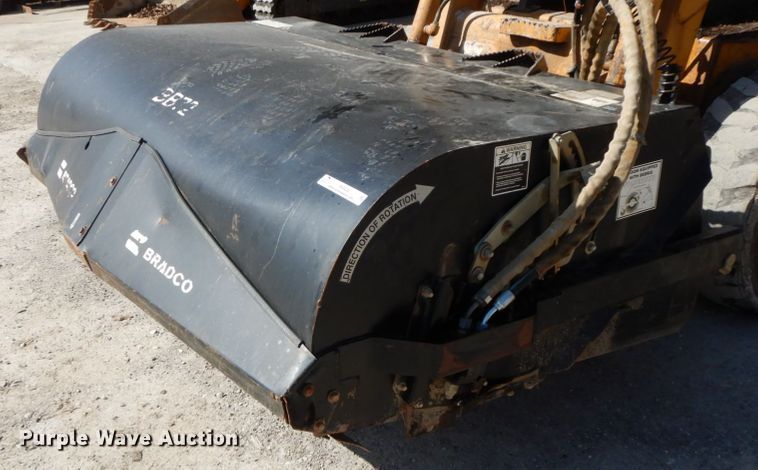 image for item IX9436 Bradco BB72 72"W skid steer broom