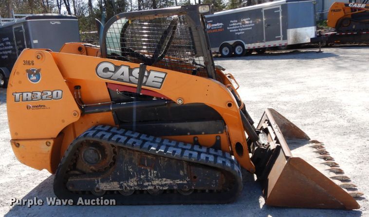 image for item IX9438 2014 Case TR320  tracked skid steer loader