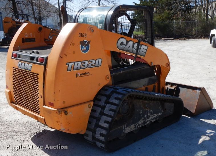 image for item IX9438 2014 Case TR320  tracked skid steer loader