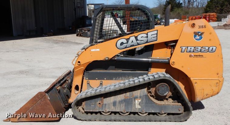 image for item IX9438 2014 Case TR320  tracked skid steer loader