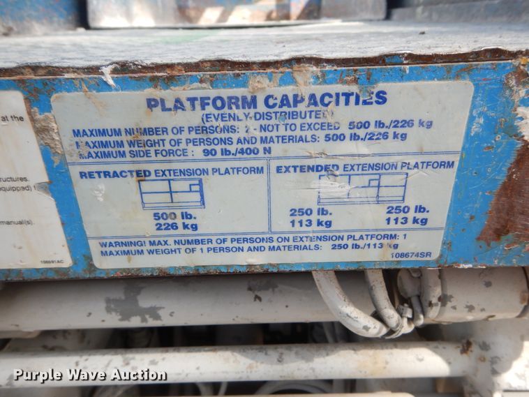 image for item IY9569 2001 Sky Jack SJ III 3015  scissor lift