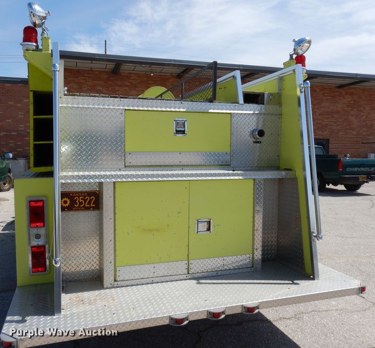 image for item DI6537 1980 Ford F700  pumper fire truck