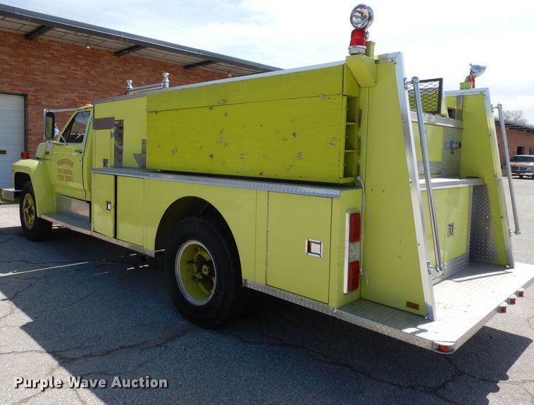 image for item DI6537 1980 Ford F700  pumper fire truck