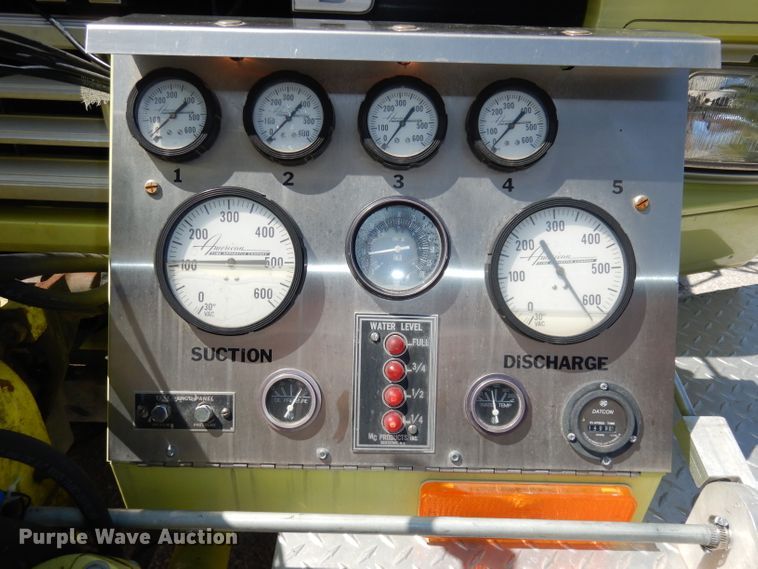 image for item DI6537 1980 Ford F700  pumper fire truck