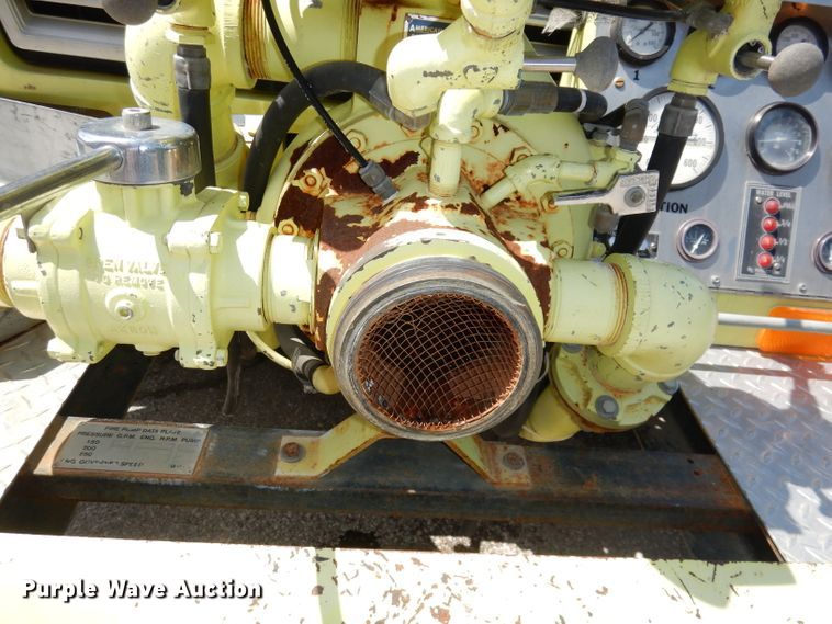 image for item DI6537 1980 Ford F700  pumper fire truck