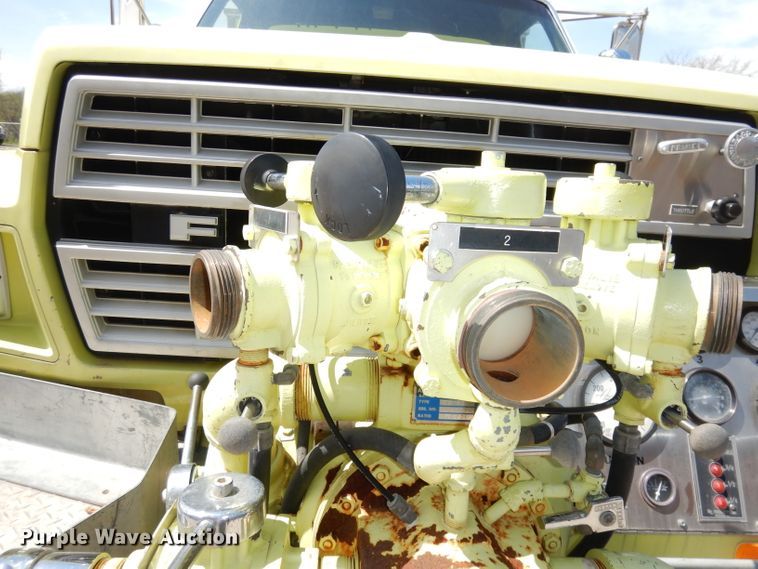 image for item DI6537 1980 Ford F700  pumper fire truck