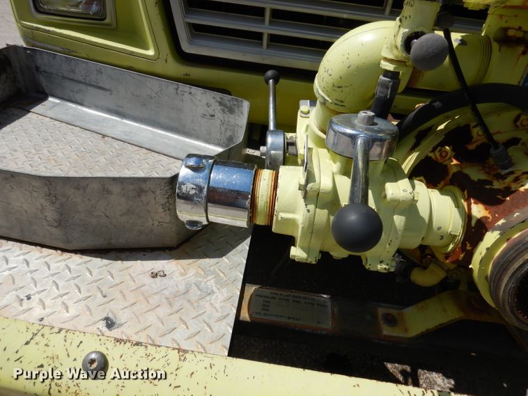 image for item DI6537 1980 Ford F700  pumper fire truck