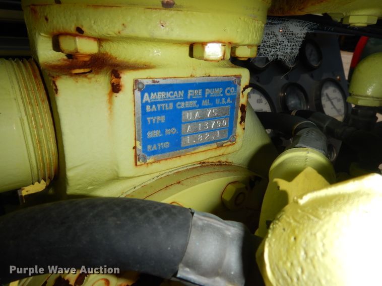 image for item DI6537 1980 Ford F700  pumper fire truck