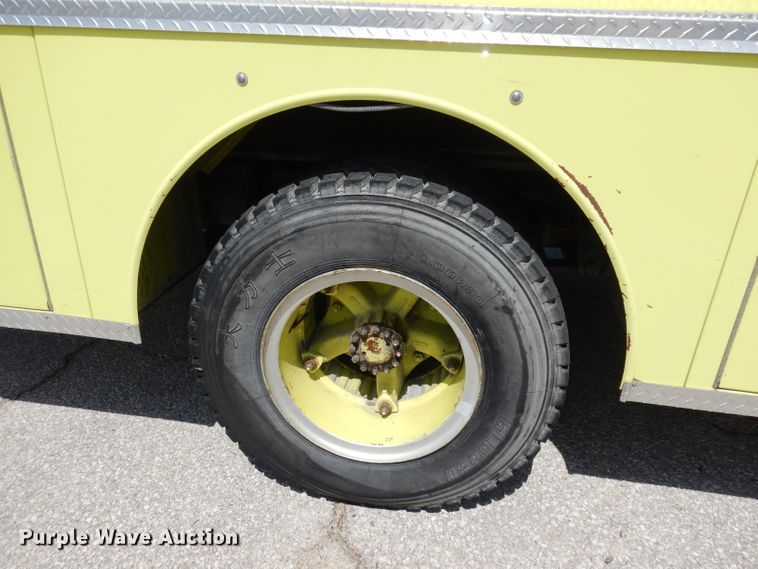 image for item DI6537 1980 Ford F700  pumper fire truck