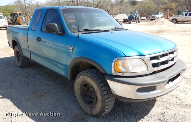 image for item DJ0412 1998 Ford F150  SuperCab pickup truck