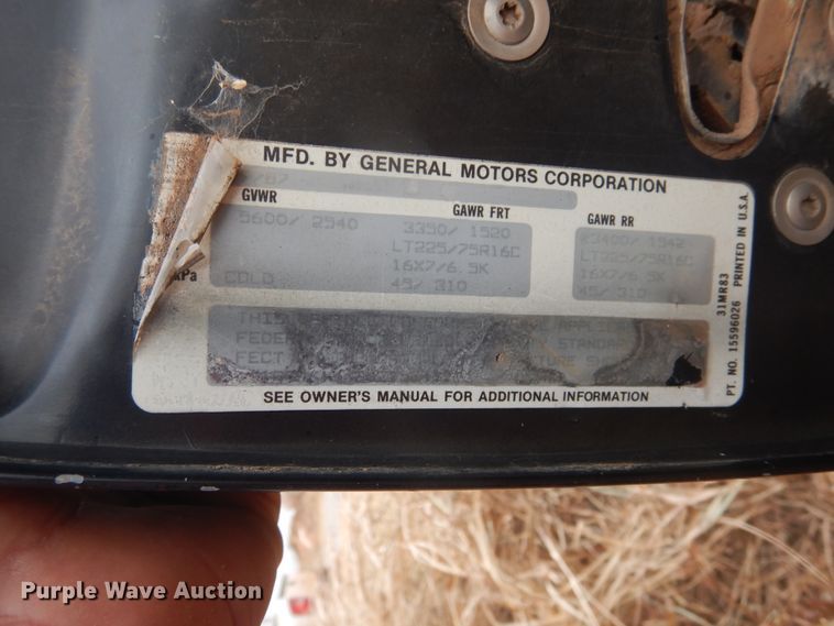 image for item DJ4789 1988 Chevrolet 1500  pickup truck