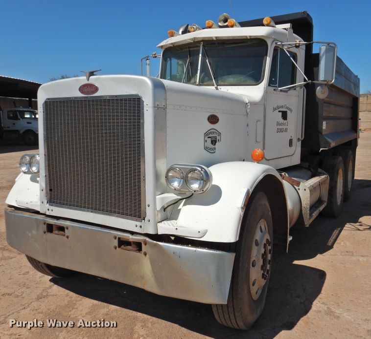 image for item DJ8375 1985 Peterbilt 359  dump truck