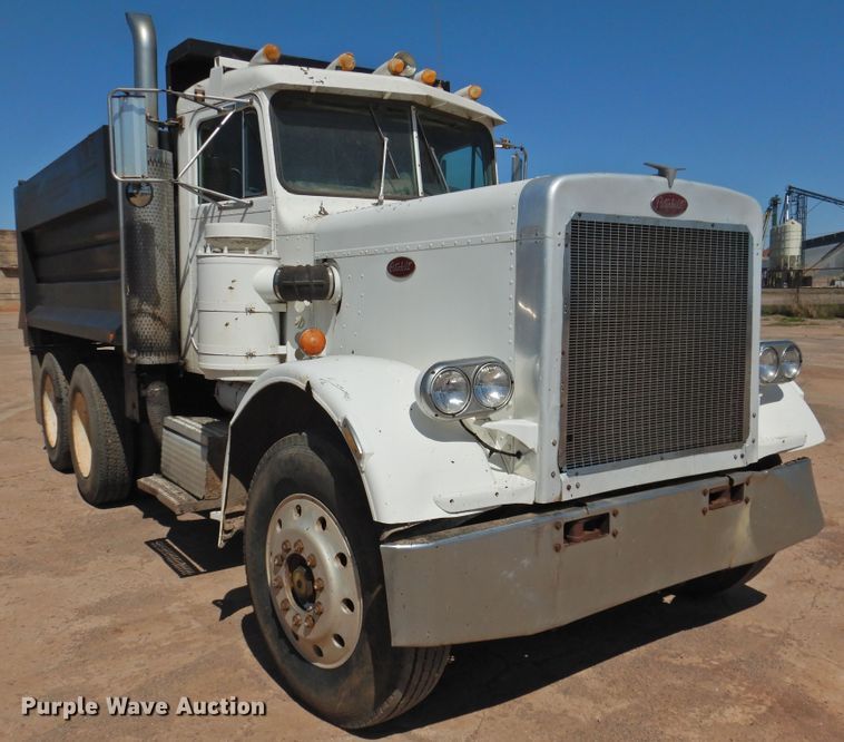 image for item DJ8375 1985 Peterbilt 359  dump truck