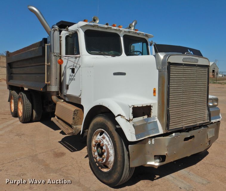 image for item DJ8376 1985 Freightliner FLC  dump truck