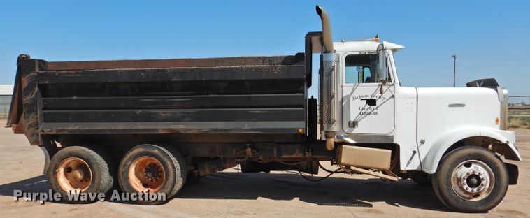 image for item DJ8376 1985 Freightliner FLC  dump truck