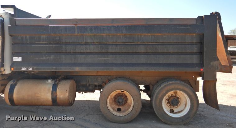 image for item DJ8376 1985 Freightliner FLC  dump truck