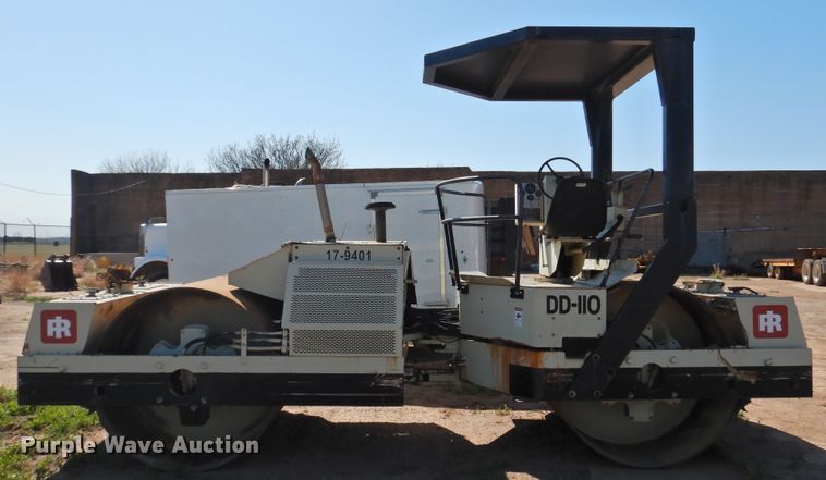 image for item DJ8377 Ingersoll Rand DD-110  double drum vibratory roller
