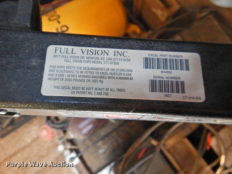 image for item DJ8378 Hustler 931956  ZTR lawn mower