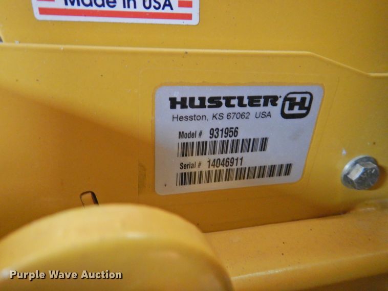 image for item DJ8378 Hustler 931956  ZTR lawn mower