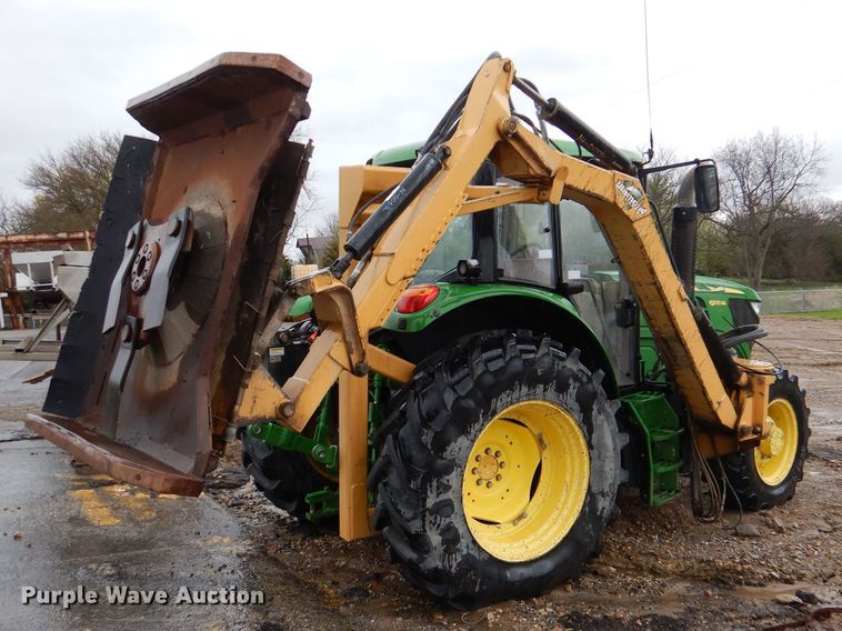 image for item DL2792 2013 John Deere 6105M  MFWD tractor