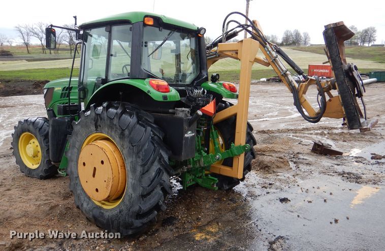 image for item DL2792 2013 John Deere 6105M  MFWD tractor
