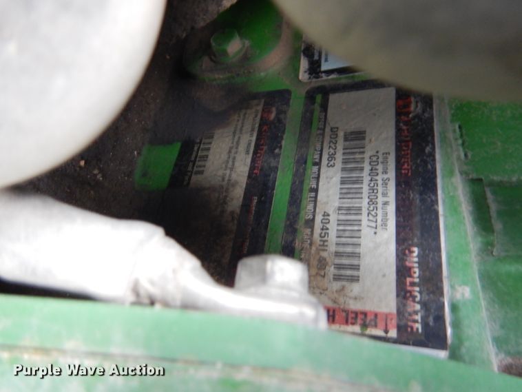 image for item DL2792 2013 John Deere 6105M  MFWD tractor