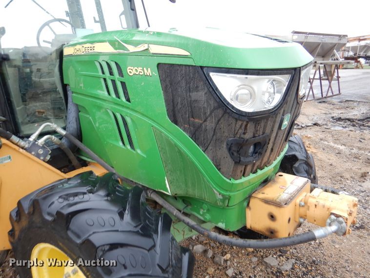 image for item DL2792 2013 John Deere 6105M  MFWD tractor