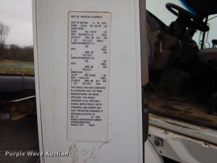 image for item DL2795 2008 Sterling LT9500  dump truck