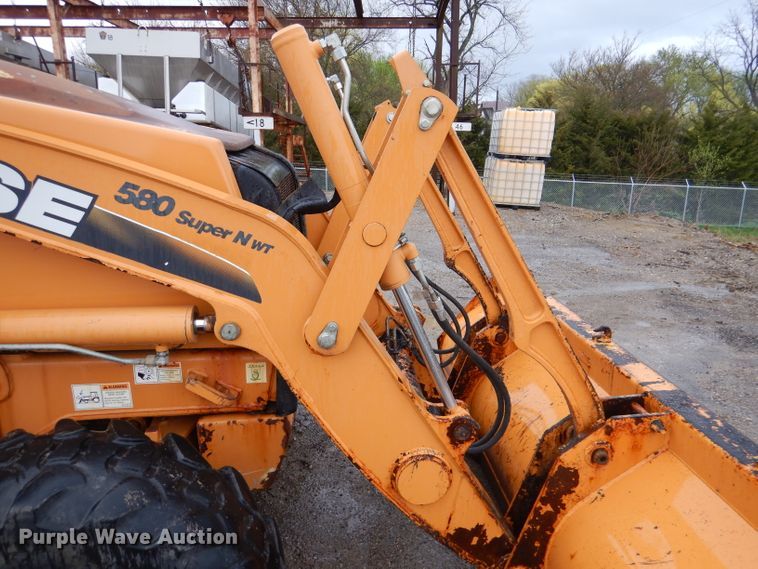 image for item DL2797 2011 Case 580 Super NWT  backhoe